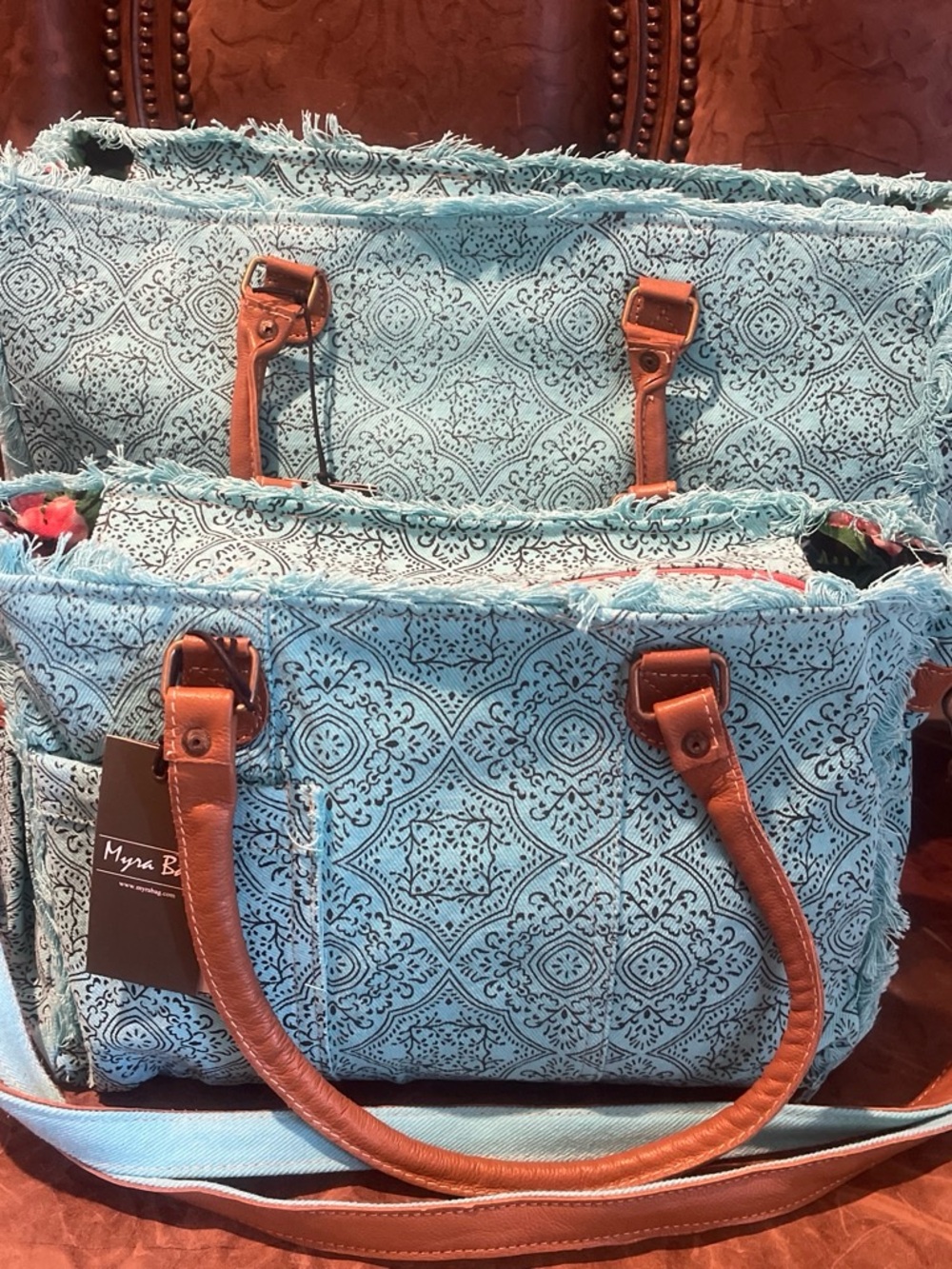 Triple Fork Ranch Weekender Set
Bag In Turquoise